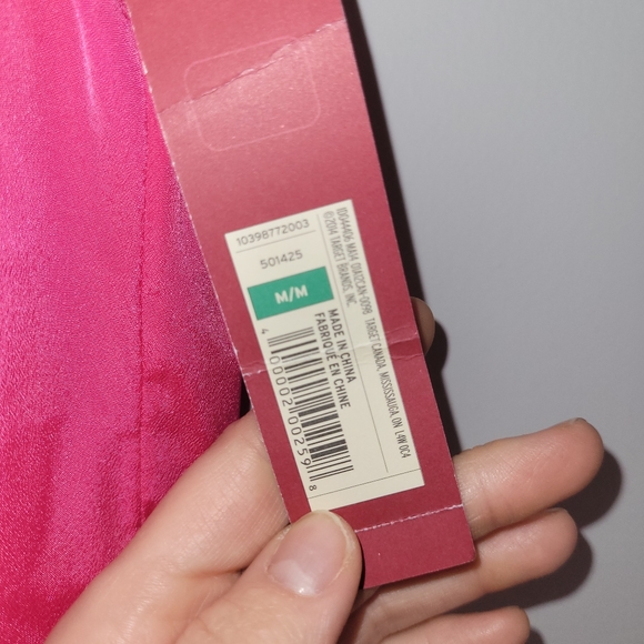 Fuchsia tank top with keyhole back merona - Picture 3 of 5